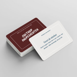 Cultuur Ingrediënten kaartenset